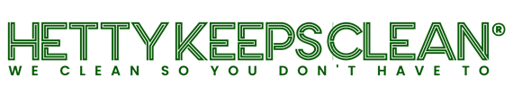 Hetty Keeps Clean Typgraphy Logo Dark Green