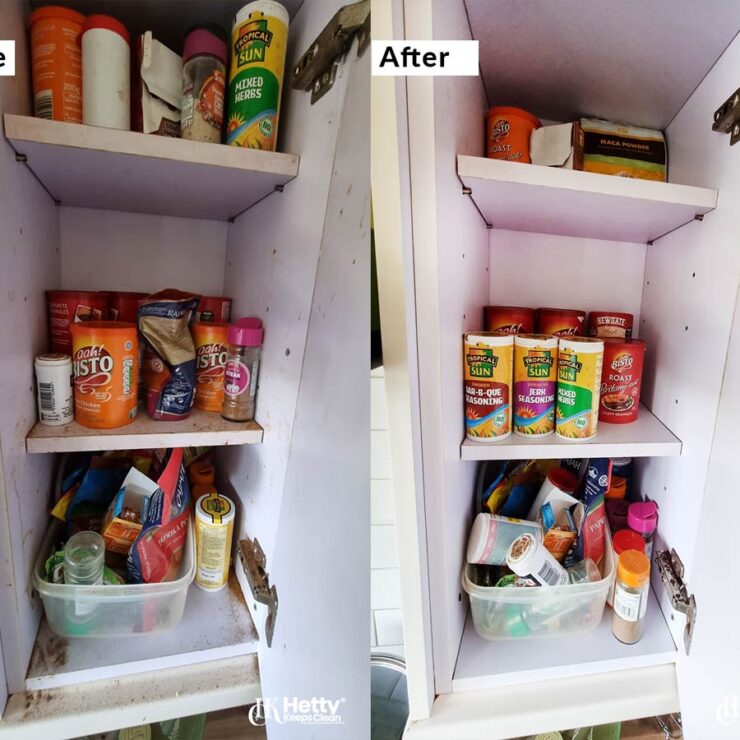 Food Carbinet Before & After Cleaning Service Photo 20 - Hetty Keeps Clean
