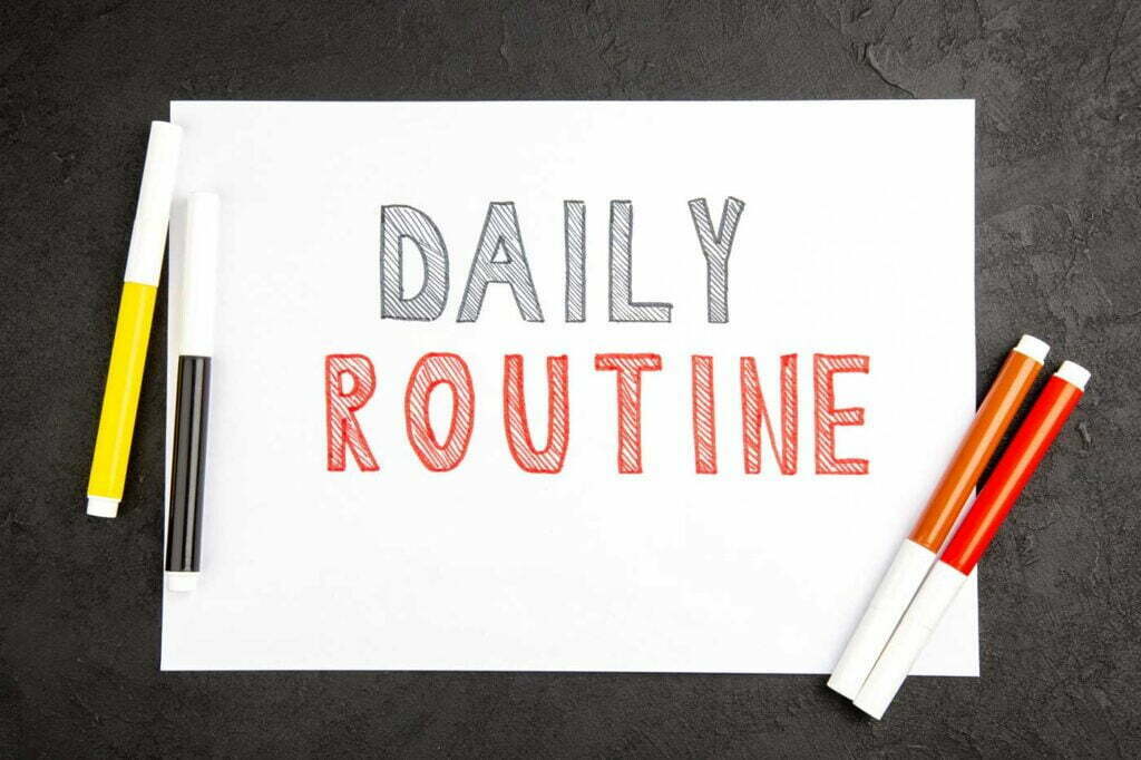 Daily Routine Notepad Winter Cleaning Routine - Hetty Keeps Clean